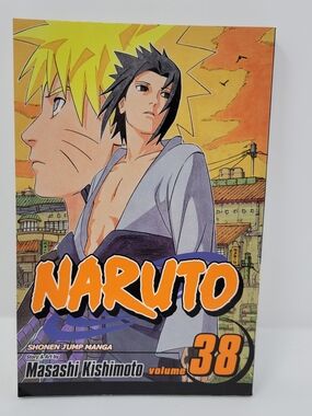 NARUTO Manga Vol 38 English Shonen Jump Anime Graphic Novel Book
